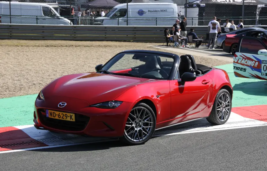 Red MX-5 op Japfest Zolder 2026